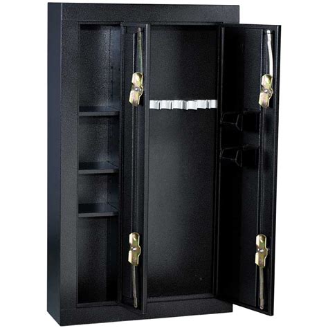 homak security 8-gun double door steel cabinet hs30136028|Homak 8 Gun Double Door Steel Security Cabinet.